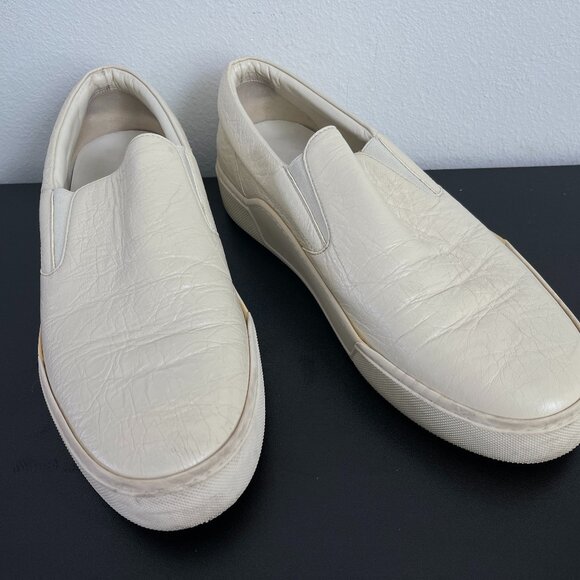 Balenciaga Other - BALENCIAGA men's loafers White genuine leather size 11 shoes